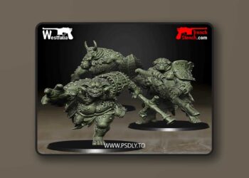 Trench Stench – Fang of the Seething Black – Trolls – 3D Print Model