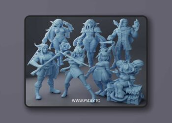 Twin Goddess – September 2025 – 3D Print Model
