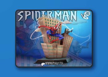 VS3D – Spider-man – 3D Print Model STL