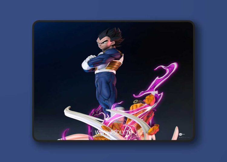 Vegeta – 3D Print Model 1 Vegeta – 3D Print Model