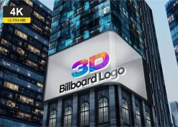 Videohive - 3D Billboard City Logo Reveal - 60507227