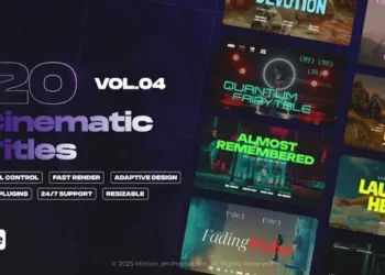 Cinematic Titles vol.04 | After Effects