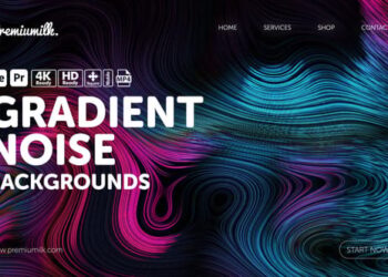 Videohive - Gradient Noise Backgrounds - 60111364