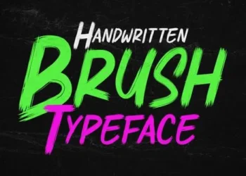 Videohive - Handwritten Brush Typeface - 59406735