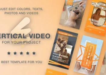 Videohive - Orange Vertical Promo - 59910155