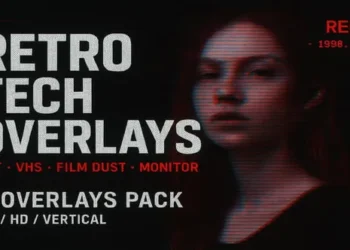 Videohive - Retro Halftone Line Overlays Comic Print Texture FX Pack - 60317178