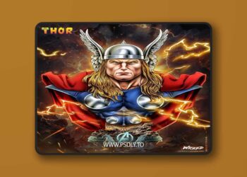 Wicked – Thor Portrait Bust – 3D Print Model STL