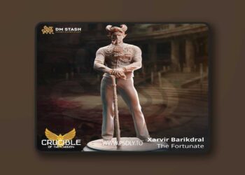 Xarvir Barikdral – The Fortunate – 3D Print Model