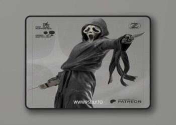 Zenith Studios – Ghostface – 3D Print Model STL