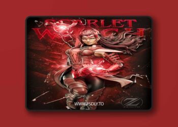 Zenith Studios – Scarlet Wicth – 3D Print Model STL