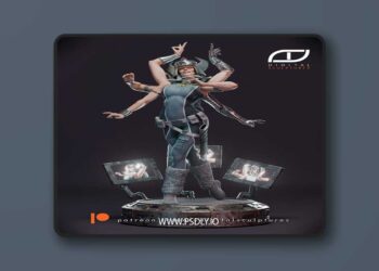 ATV Digital Sculptures – Spiral – 3D Print Model STL