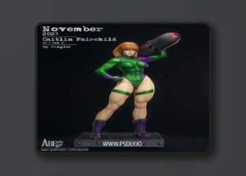 Abe3D – Caitlin Fairchild – 3D Print Model STL