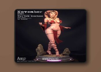 Abe3D – Twilek Hostess – 3D Print Model STL