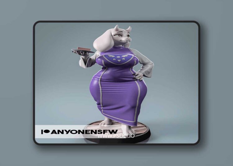 AnyoneNSFW – Toriel – 3D Print Model 1 AnyoneNSFW – Toriel – 3D Print Model