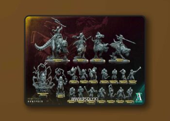 Archvillain Games – Scaleclad Huntpack – Bundle – 3D Print Model