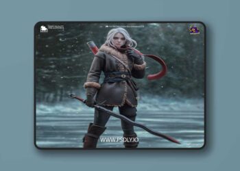 Bulkamancer Sculpts – Ciri – The Witcher – 3D Print Model STL
