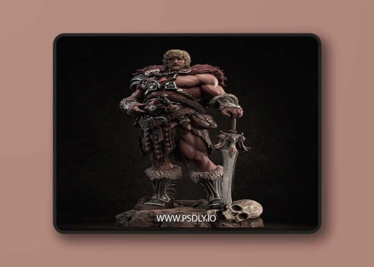 CA 3D Studios – Heman – 3D Print Model STL 1 CA 3D Studios – Heman – 3D Print Model STL