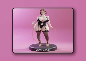 Chained Milf – 3D Print Model STL