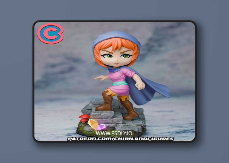 Chibi Land Figures – Sheila – 3D Print Model STL 1 Chibi Land Figures – Sheila – 3D Print Model STL
