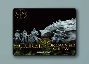 Claymore Miniatures – The Curse of the Drowned Crew – 3D Print Model