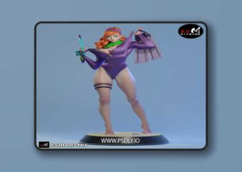 E.S Monster – Daphne – 3D Print Model STL