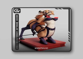 Gray World Corporation – Deer Centaur – 3D Print Model STL