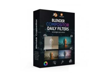 Gumroad Blender Compositor Daily Filters November 2025 Update