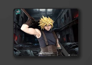 Kaidan – Cloud Strife – 3D Print Model STL