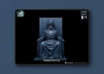 Kaidan – Statue of God – 3D Print Model STL