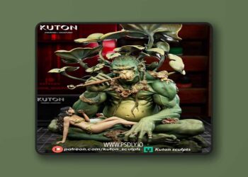 Kuton Figurines – The Forest Consort – 3D Print Model STL