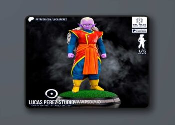 Lucas Perez Studio – Kibito Shin – 3D Print Model