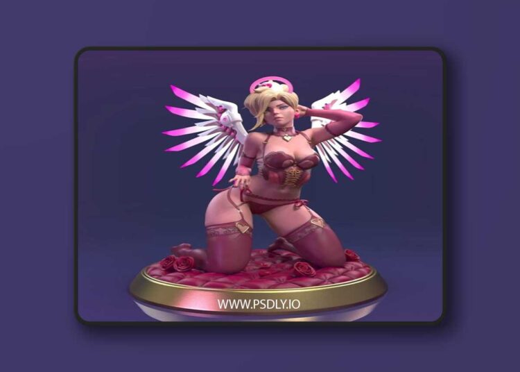 Mercy – 3D Print Model STL 1 Mercy – 3D Print Model STL