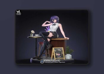 Neko Figurines – Chainsawman – Reze – 3D Print Model STL