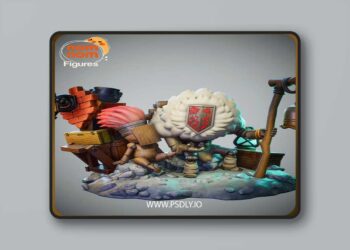 Nomnom Figures – Chibi Noco from Expedition 33 – 3D Print Model STL