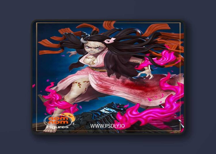 Nomnom Figures – Nezuko Kamado – Demon Slayer – 3D Print Model STL 1 Nomnom Figures – Nezuko Kamado – Demon Slayer – 3D Print Model STL