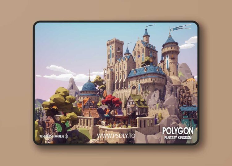 POLYGON - Fantasy Kingdom - Kitbash with modular castle and environments models (4.26 and 5.0 – 5.7) 1 POLYGON - Fantasy Kingdom - Kitbash with modular castle and environments models (4.26 and 5.0 – 5.7)