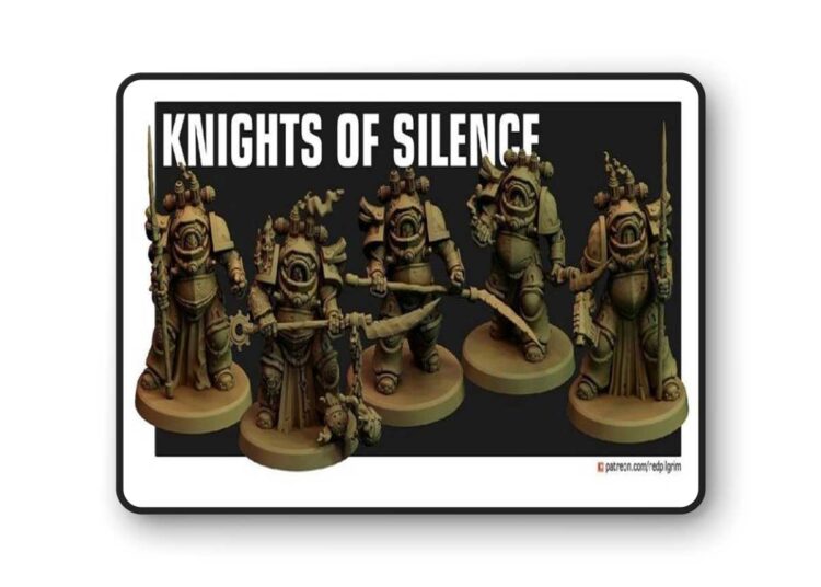 Red Pilgrim – Plague Knights of Silence – 3D Print Model 1 Red Pilgrim – Plague Knights of Silence – 3D Print Model