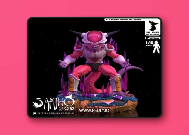 Samiho Studios – Freeza – 3D Print Model STL 1 Samiho Studios – Freeza – 3D Print Model STL