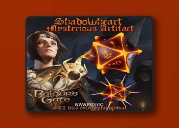 Shadowheart Mysterious Artifact Baldurs Gate 3 3D print model