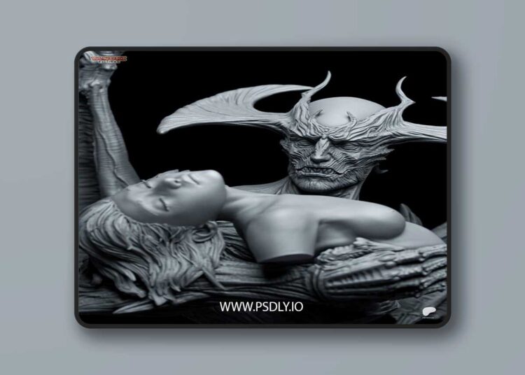 Tanuki Figures – DevilMan Bust – 3D Print Model 1 Tanuki Figures – DevilMan Bust – 3D Print Model