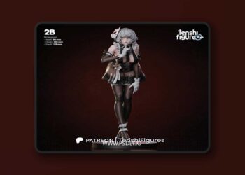 Tenshi FIgures – Nier – 2B – 3D Print Model STL