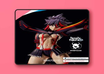 Tenshi Figures – Ryuko Matoi – Kill la Kill – 3D Print Model