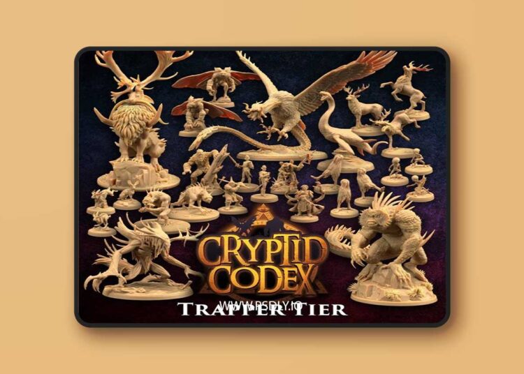 The Dragon Trappers Lodge – Cryptid Codex – Trapper Tier October 2025 – 3D Print Model STL 1 The Dragon Trappers Lodge – Cryptid Codex – Trapper Tier October 2025 – 3D Print Model STL