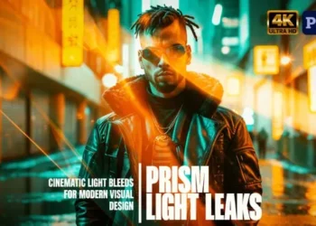 Videohive Prism Light Leaks Overlays Pack MOGRT 60726900