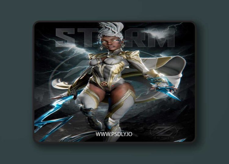 Zenith Studios – Storm – 3D Print Model STL 1 Zenith Studios – Storm – 3D Print Model STL