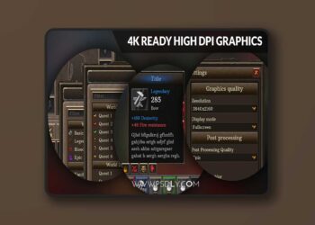 4k Full Fantasy GUI / UI + 400 png + 178 widget blueprints (4.20 – 4.27 and 5.0 - 5.7)