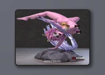 Azerama – My Hero Academia – Mina Ashido NSFW – 3D Print Model