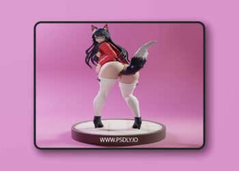 Cat Girl Cosplay – 3D Print Model