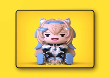 Chibi – Fuwawa – 3D Print Model STL