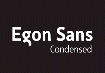 Egon Sans Condensed Font Family 9xOTF